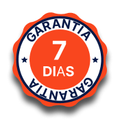 Selo de garantia de 7 dias