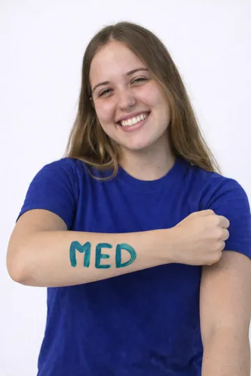 Ana Carolina — Aprovada em Medicina UFSM e UFGD