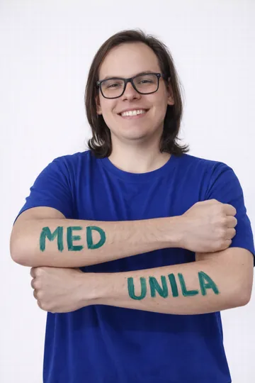 Maik lascala — Aprovado em Medicina UNILA