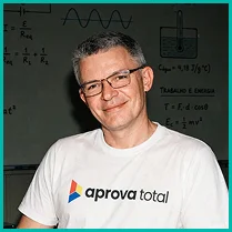 Prof. Grego, professor de Física do Aprova Total