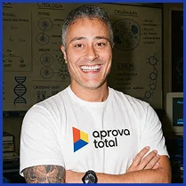 Prof. Jubilut, professor de Biologia do Aprova Total