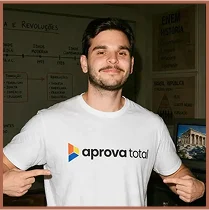 Prof. Pedro, professor de História do Aprova Total