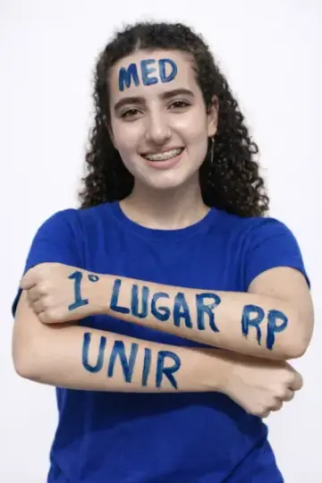 Ádina Natiele, Aprovada em Medicina UNIR